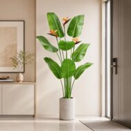 Tall Indoor Tropical Faux Plant - Image 3