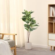 Large Tropical-Style Artificial Potted Plant