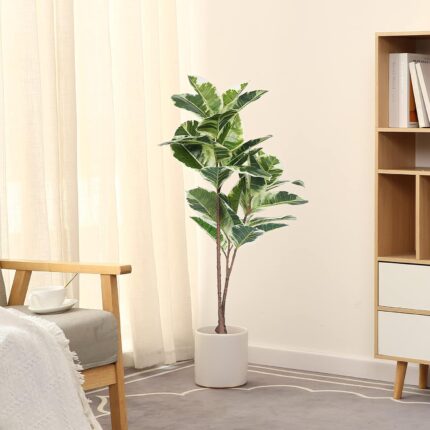 Large Tropical-Style Artificial Potted Plant