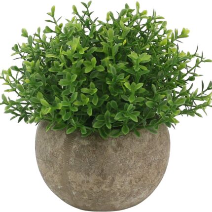 Mini Potted Plastic Plant
