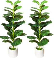 Potted Faux Fiddle-Leaf Fig