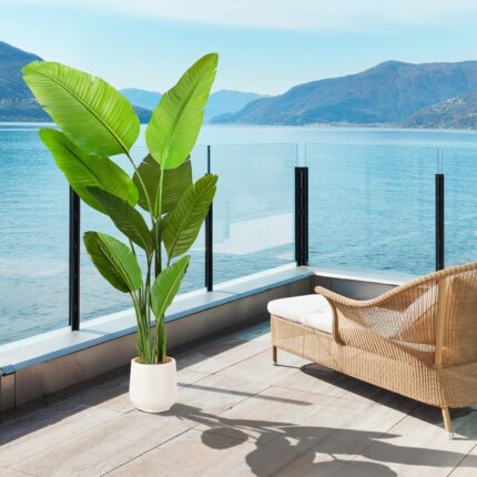 Tropical-Style Artificial Palm Tree