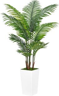 Artificial palm tree