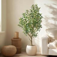 Small artificial olive tree - Image 2